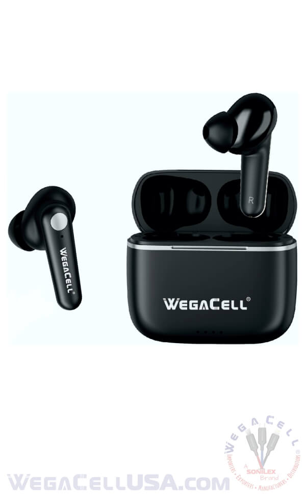bluetooth 5.0 tws hd wireless earbuds - wholesale pkg. wegacell: wl-34tws bluetooth earphone 4