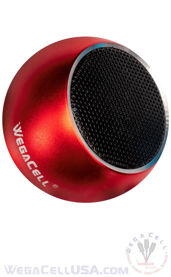 bluetooth 5.0 tws dual pairing 360 sound minispeaker - wholesale pkg. wegacell: wl-84bs speaker 8