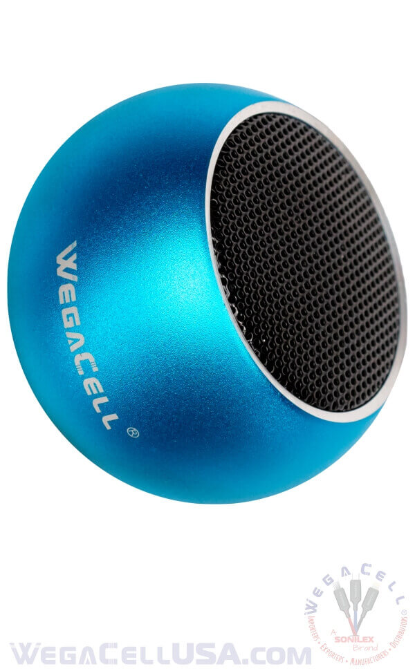 bluetooth 5.0 tws dual pairing 360 sound minispeaker - wholesale pkg. wegacell: wl-84bs speaker 12