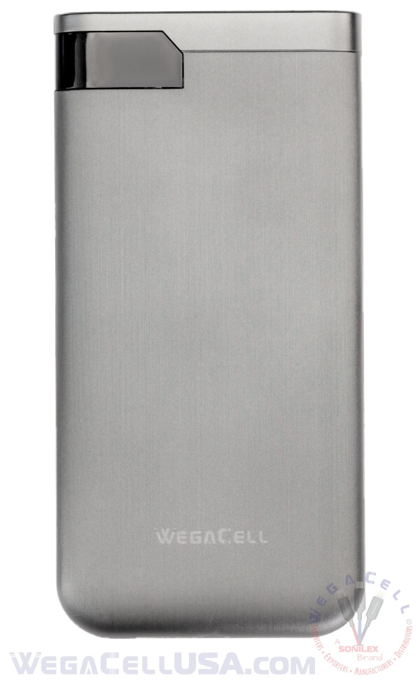 8000 mah power bank fast charging lithium-polymer portable battery pack - wholesale pkg. wegacell: wl-2usb14-pb powerbank 8